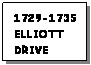 Text Box: 1729-1735 ELLIOTT DRIVE SITE
